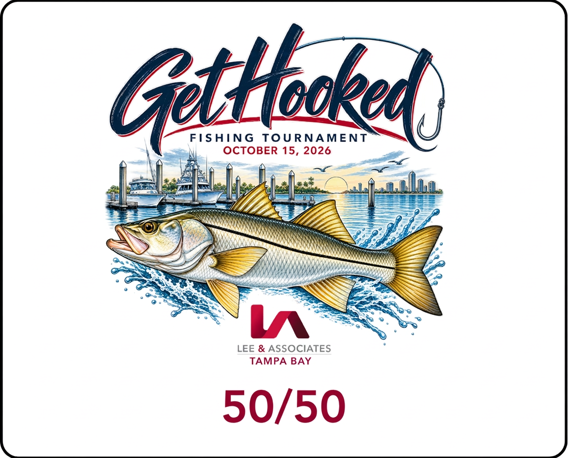 Get Hooked Fishing Tournament 50/50